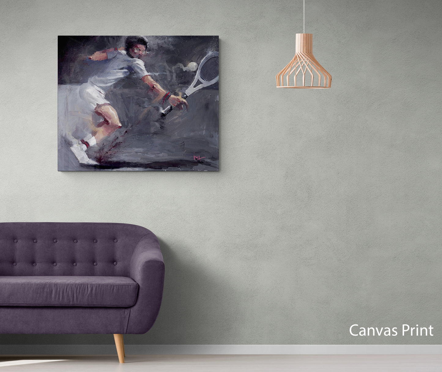 Arthur Ashe Art Print