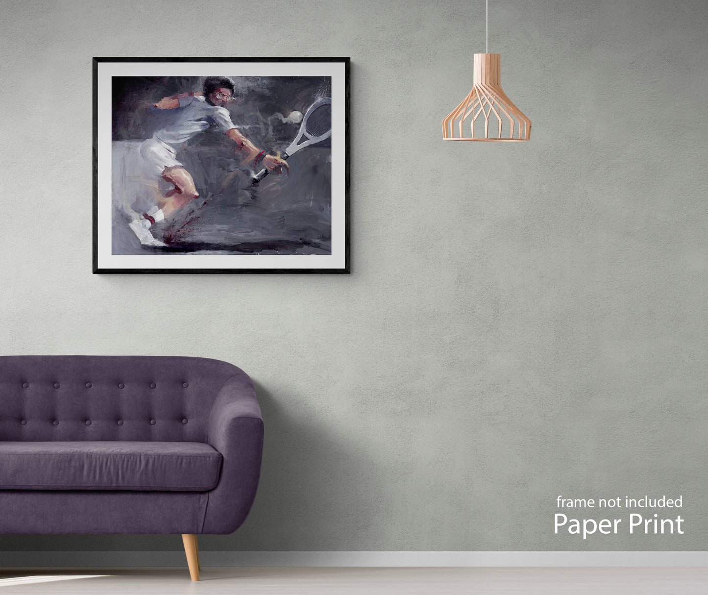 Arthur Ashe Art Print