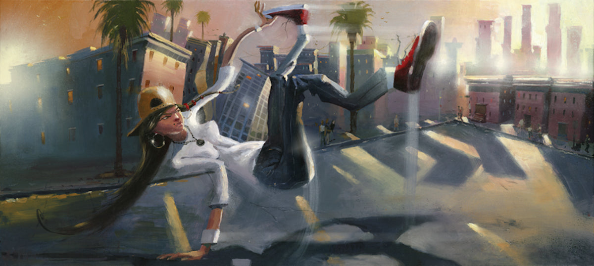 B-Girl Art by artist Justin BUA