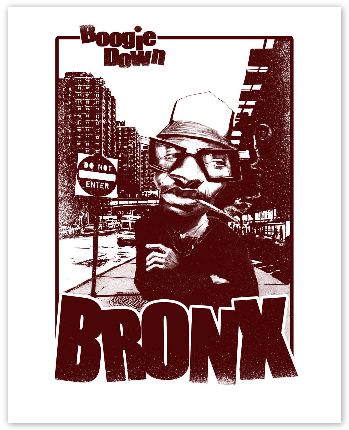 Bronx Wall Art by artist Justin BUA