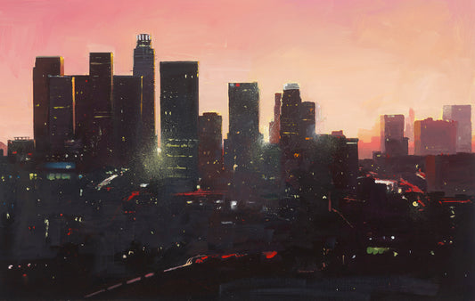 Los Angeles Wall Art  by artist Justin BUA