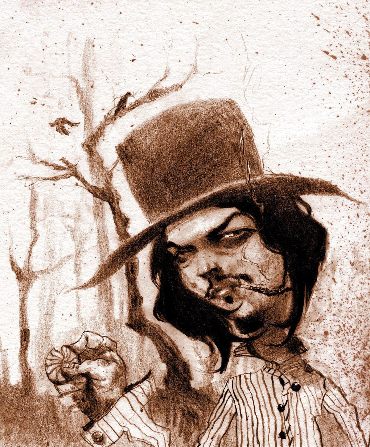 Jack White Art Print by artist Justin BUA