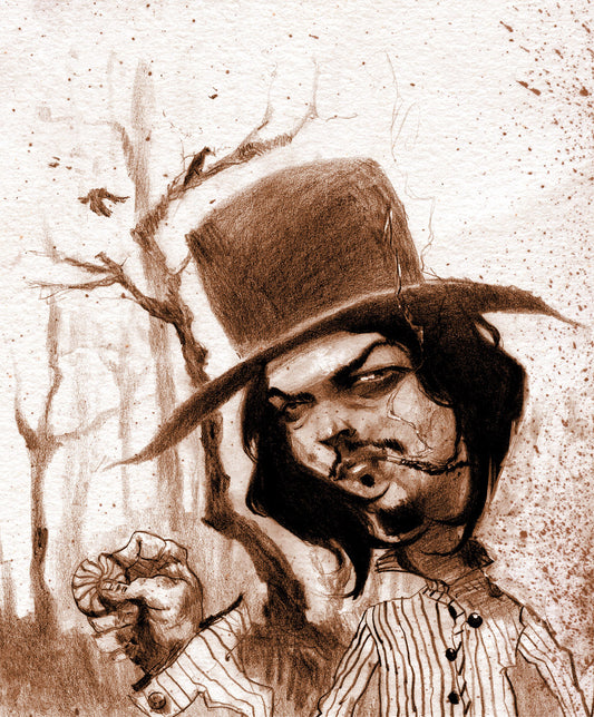 Jack White Art Print by artist Justin BUA