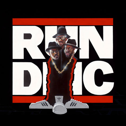 Run DMC Wall Art by Urban artist Justin BUA