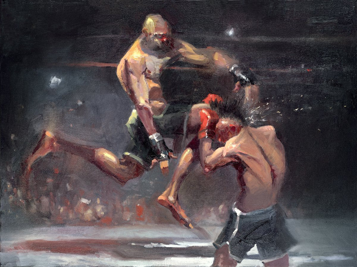MMA Wall Art by artist Justin BUA