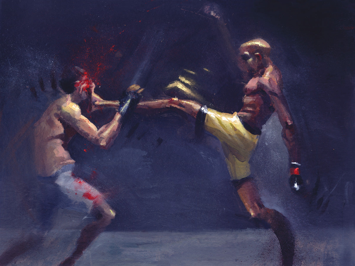 MMA Art Print by artist Justin BUA