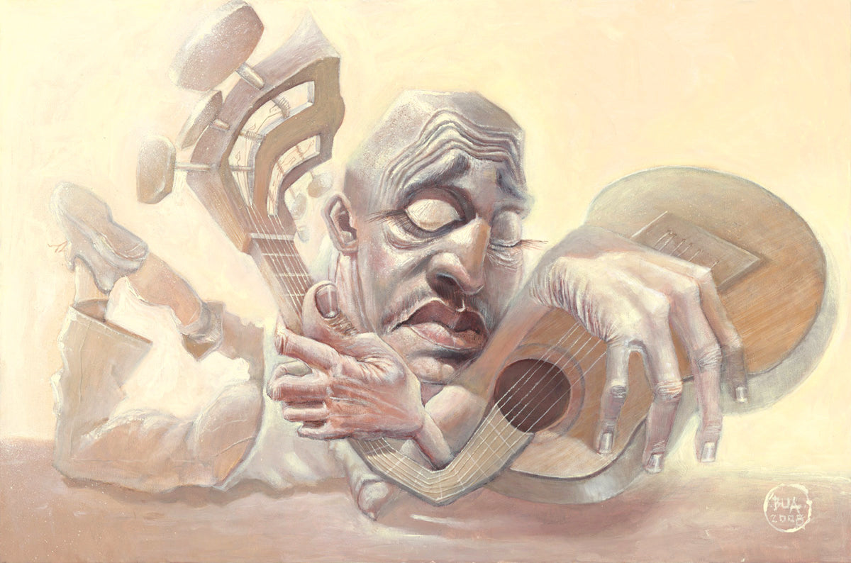 Surrealist Art Print by artist Justin BUA