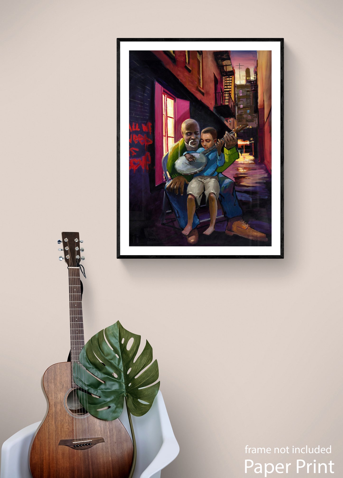 Street Art Print Wall Art