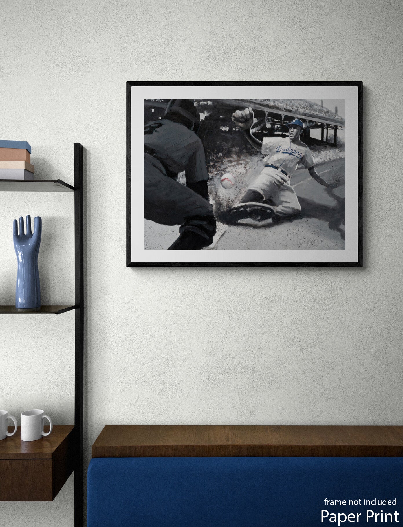 JACKIE ROBINSON Wall Art Print