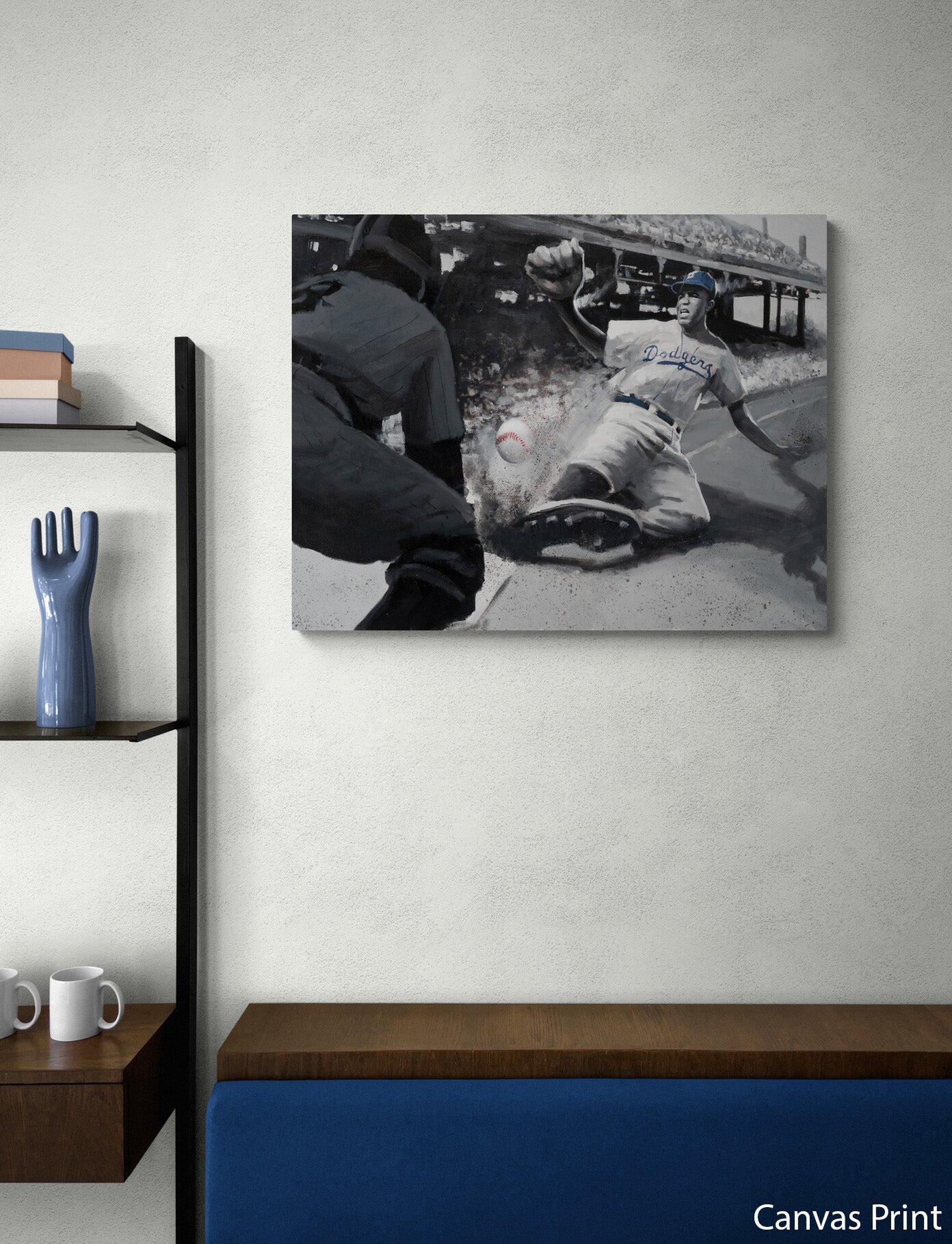 JACKIE ROBINSON Wall Art Print