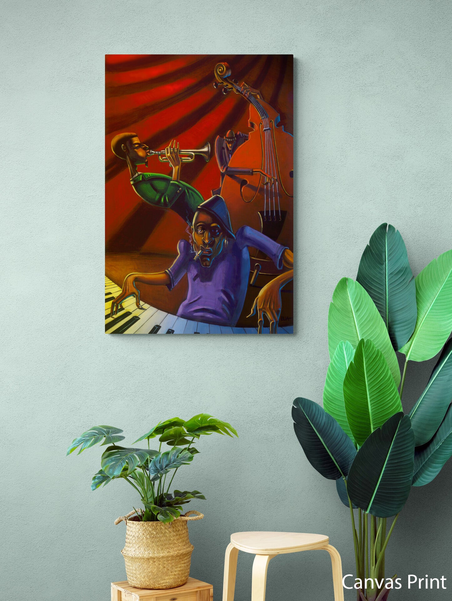 Art Print by contemporary urban artist Justin BUA