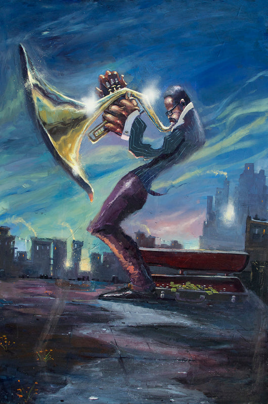 Jazz Art Print by artist Justin BUA