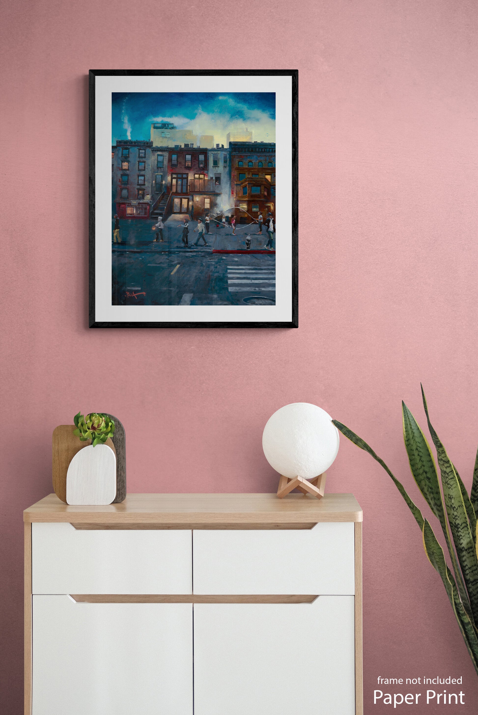 Urban Hip Hop Culture Wall Art Print by urban artist Justin BUA