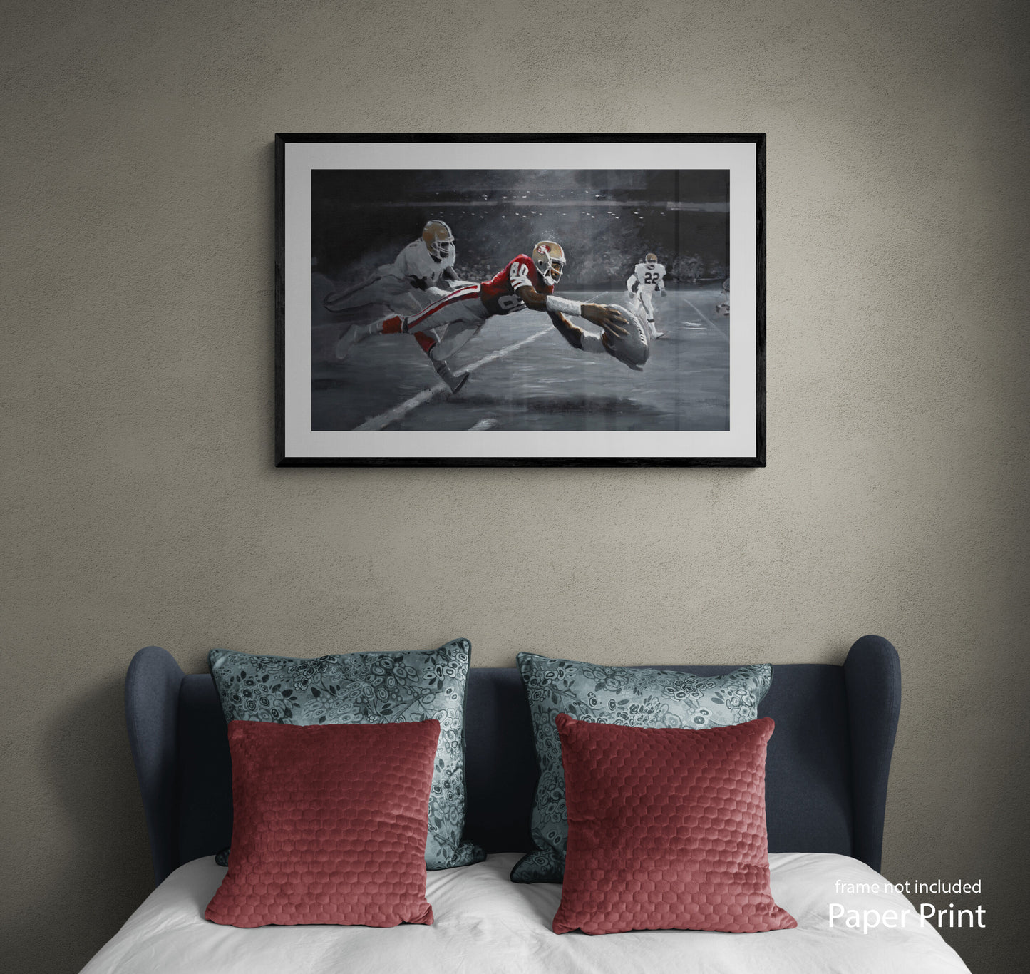 Jazz Piano Paper Art Print by urban artist Justin BUA