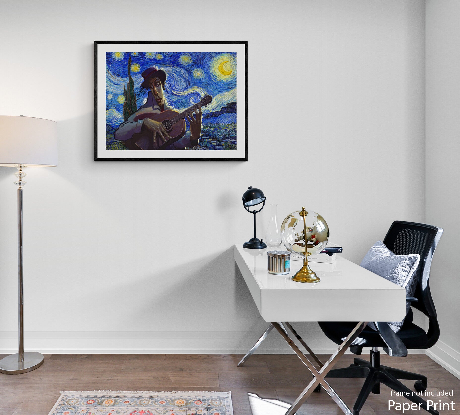 Van Gogh style paper Wall Art by artist Justin BUA