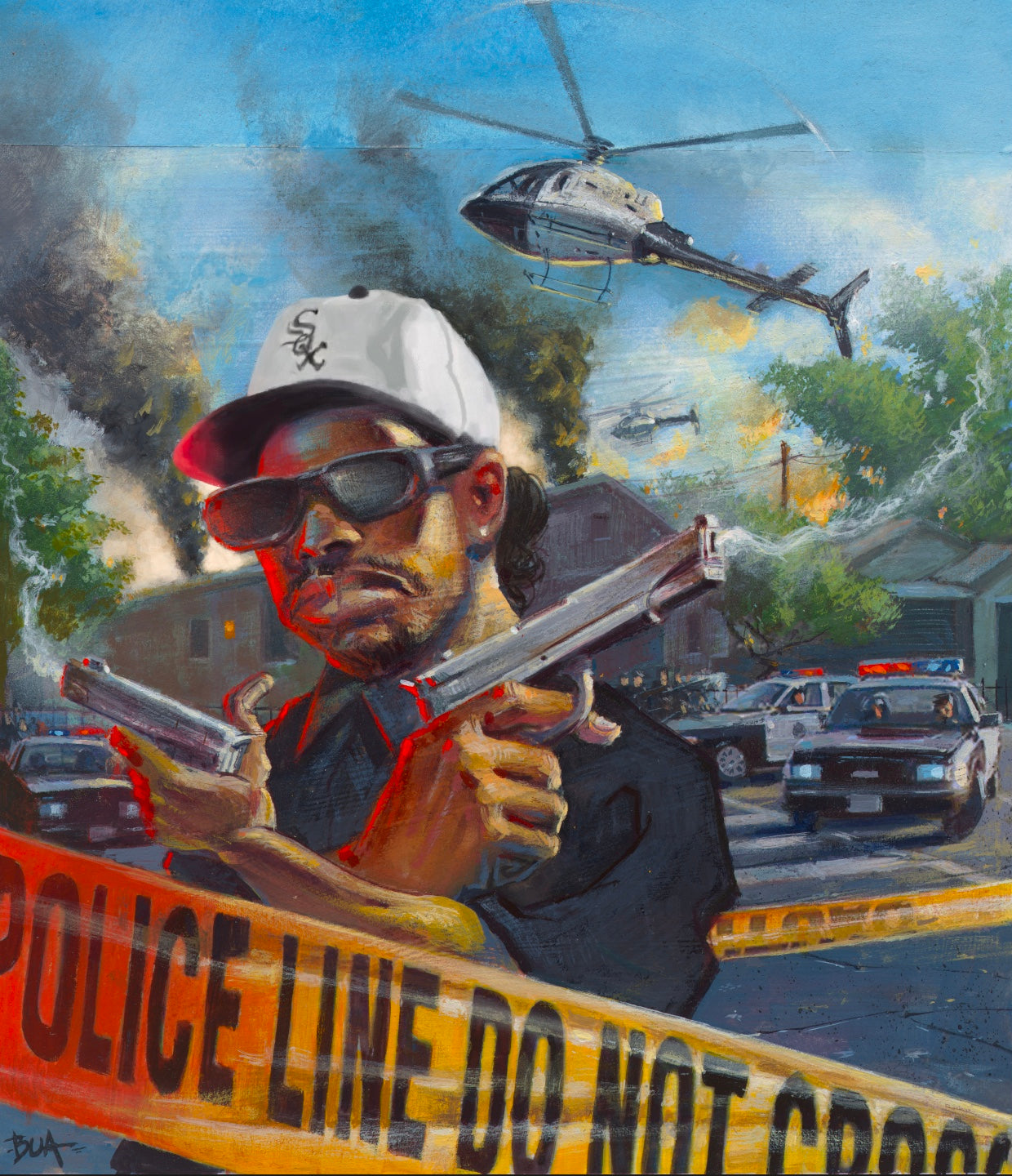 EAZY-E White Sox Art Print