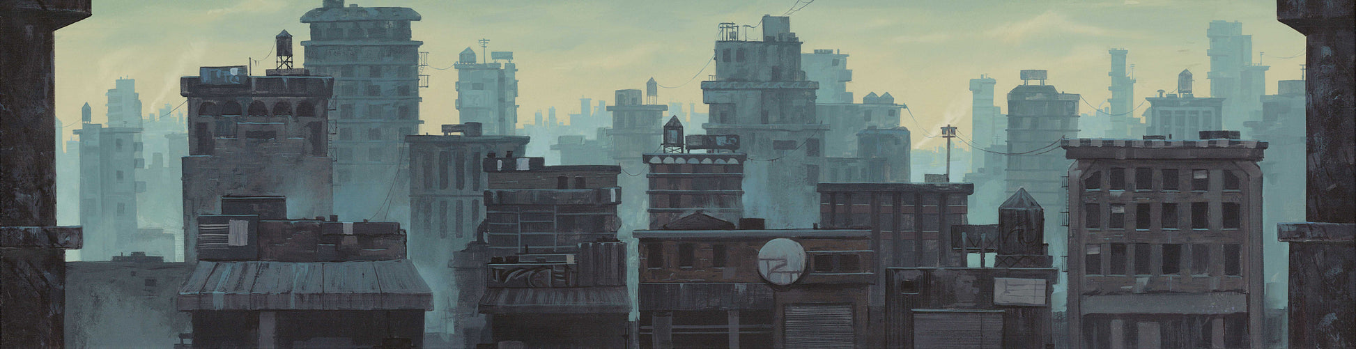 New York Wall Art by urban artist Justin BUA