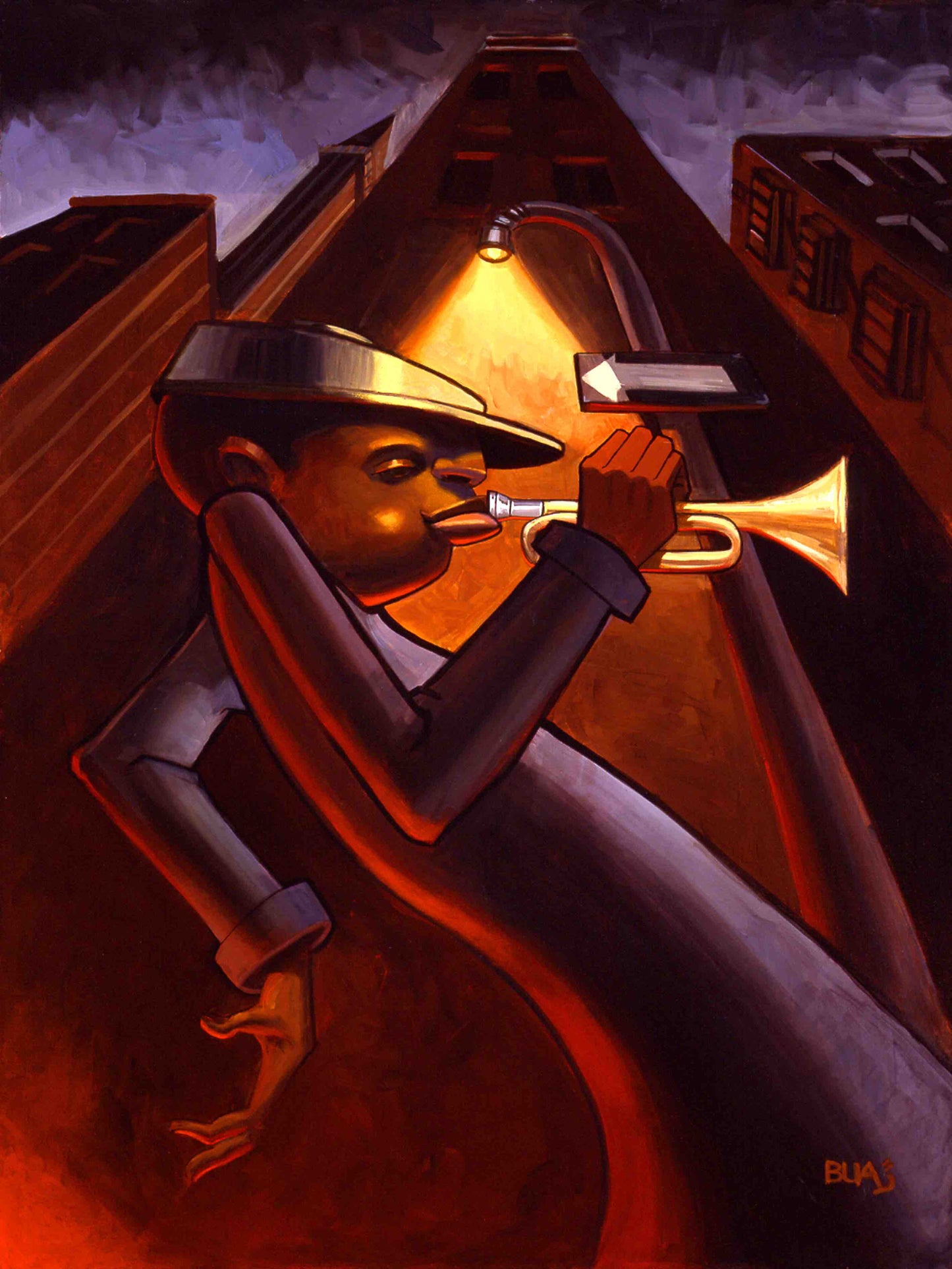 Jazz Trumpet Art Print