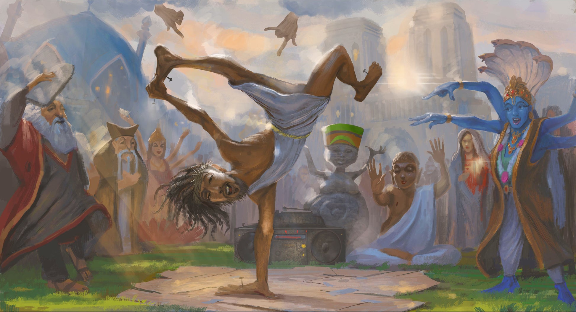 Urban Art Print by urban artist Justin BUA