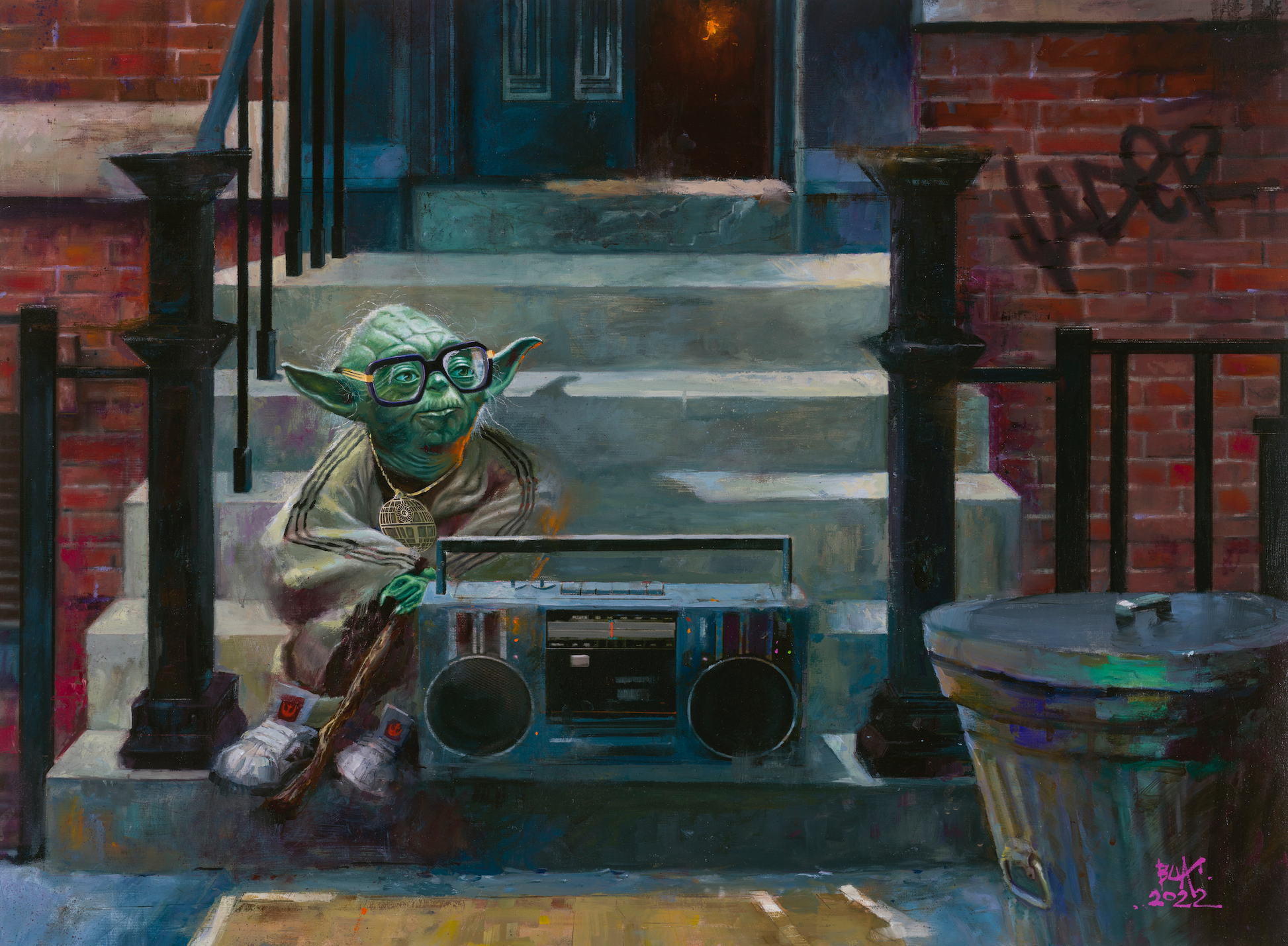 Star Wars Fan Art by artist Justin Bua