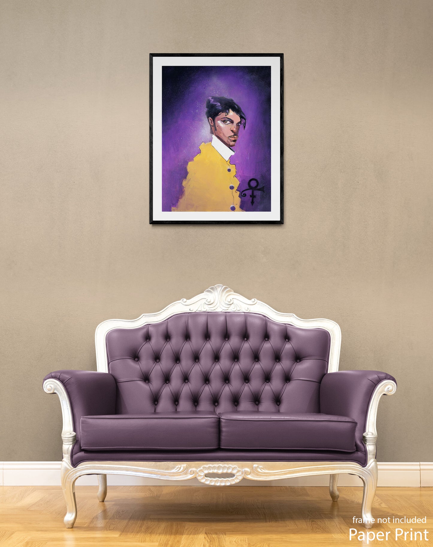 Prince paper Art Print by artist Justin BUA