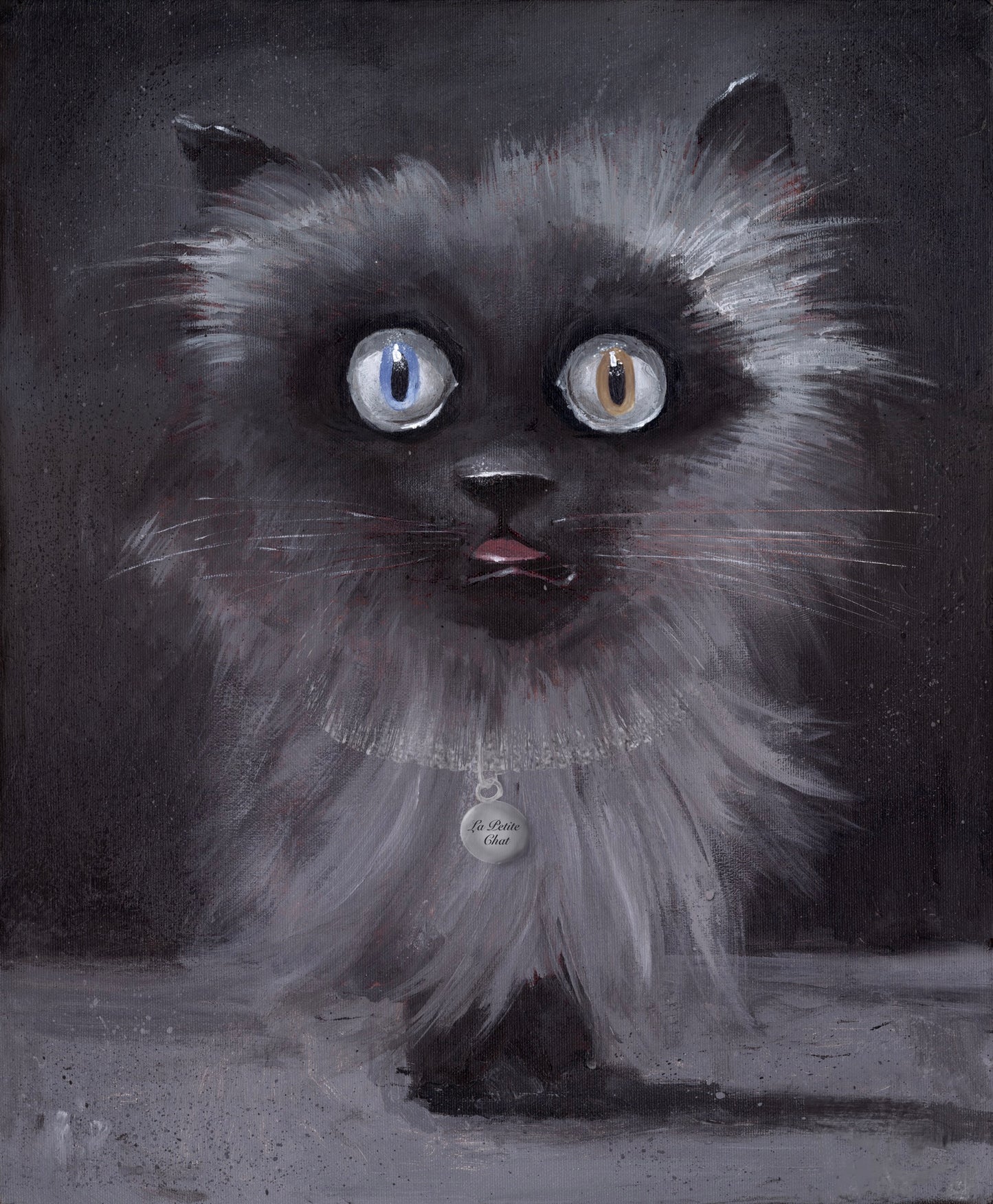 Cat Wall Art by artist Justin BUA