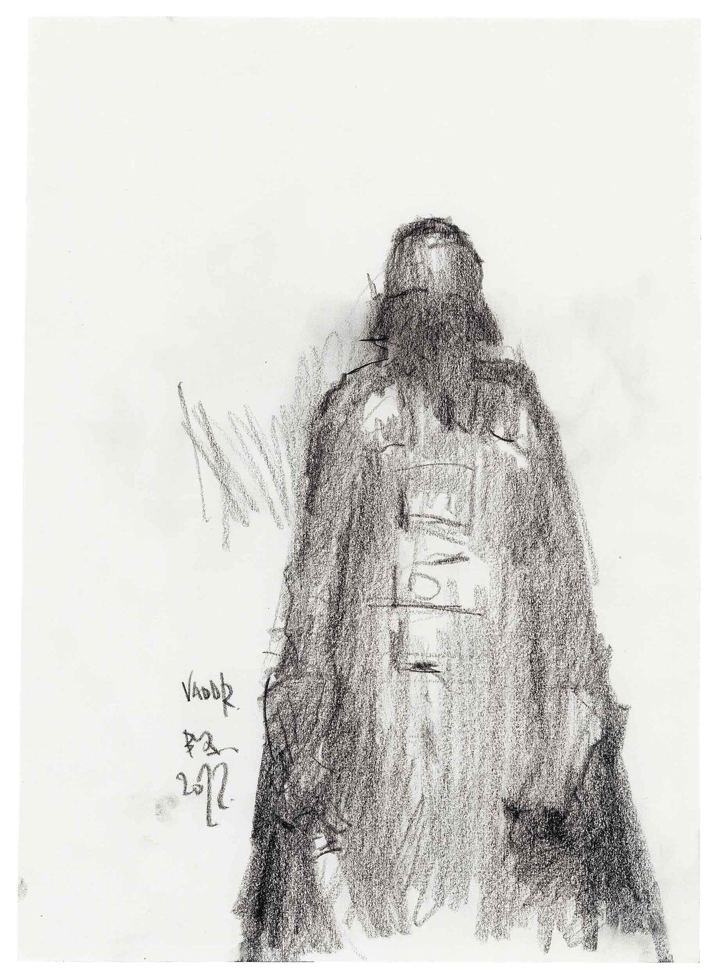 Darth Vader — Original Drawing (10"x14", 2022)
