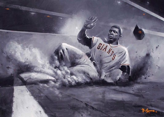 WILLIE MAYS LIMITED EDITION PRINT