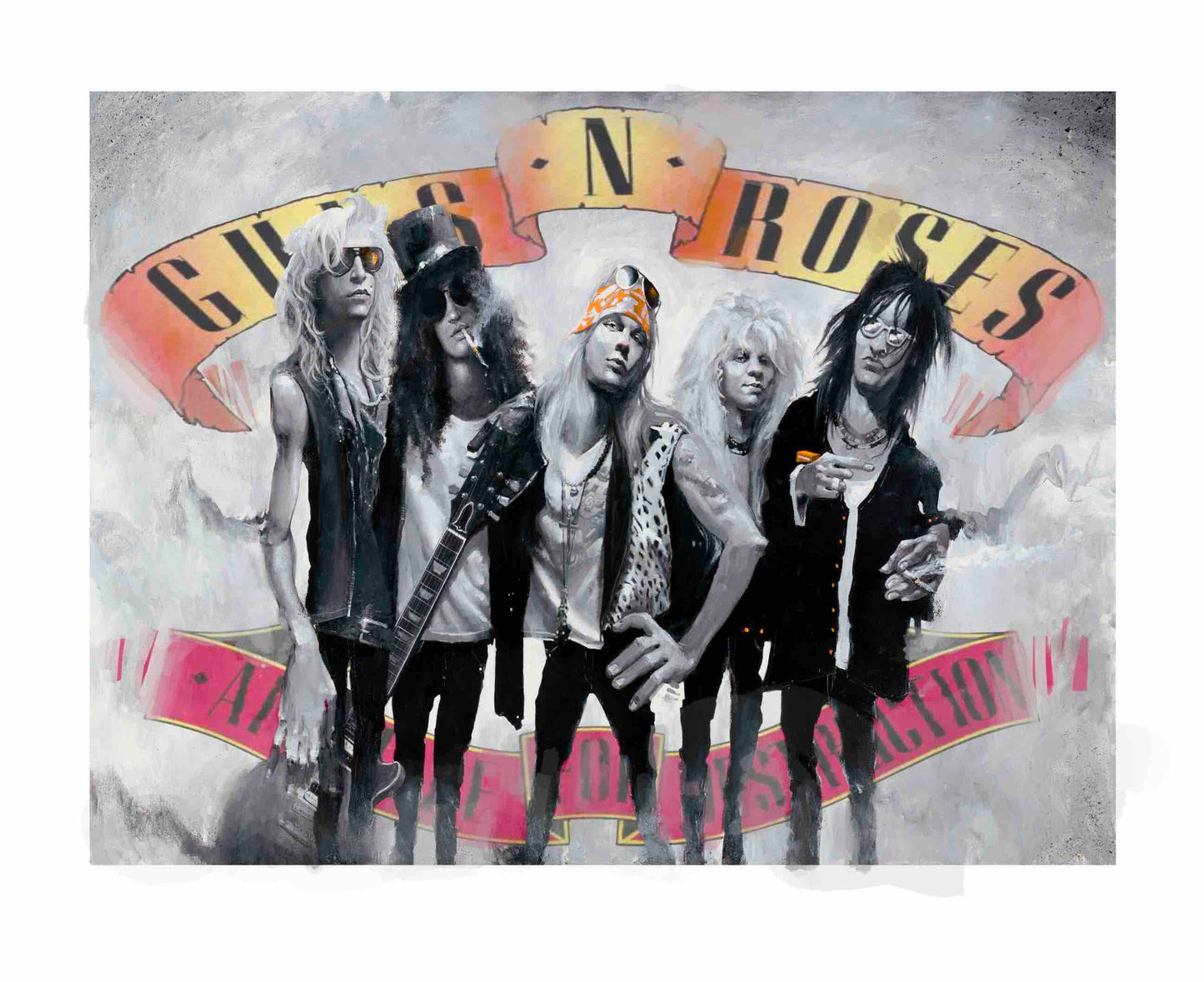 Guns N Roses Art Print