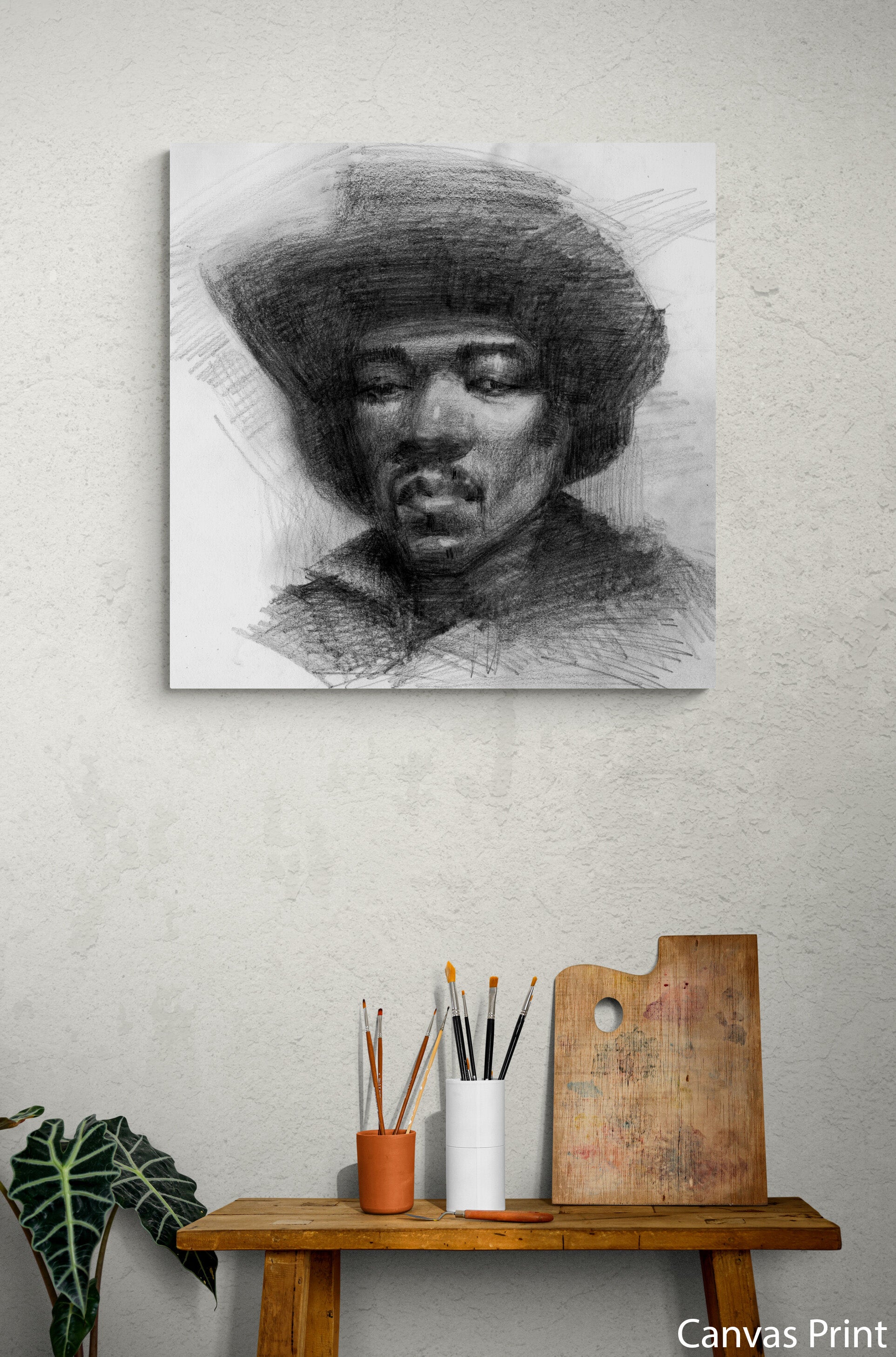 Jimi Hendrix Wall Art Print