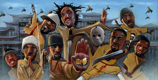 Wu-Tang Clan Art Print by artist Justin BUA