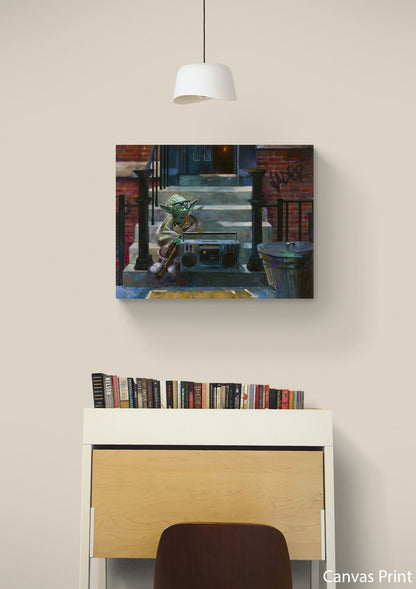 Star Wars Fan Art Canvas print by artist Justin Bua 