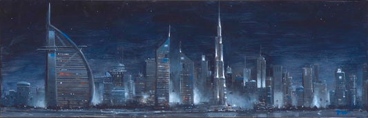 Dubai (stretched on canvas)